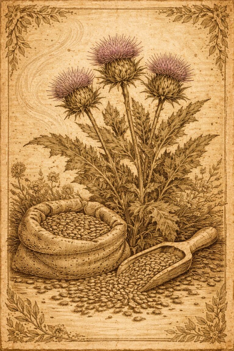 Cardo Mariano (Silybum marianum)